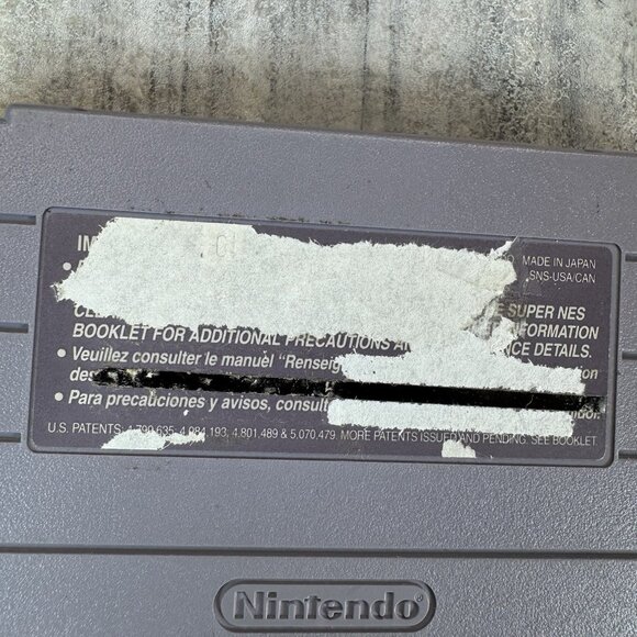 Jimmy Connors Pro Tennis Tour SNES 1994 Authentic, Tested WORKING - Picture 4 of 4